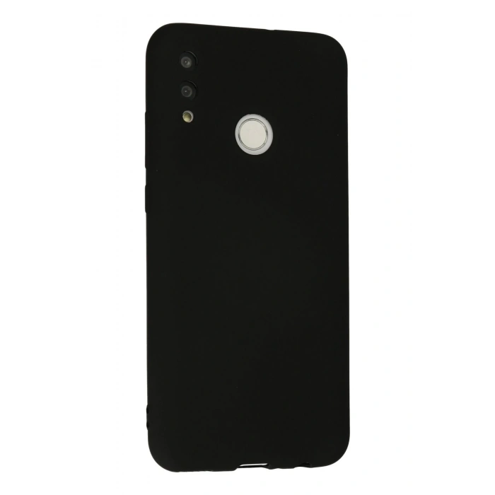 Newface Huawei P Smart 2019 Kılıf Nano içi Kadife Silikon - Siyah
