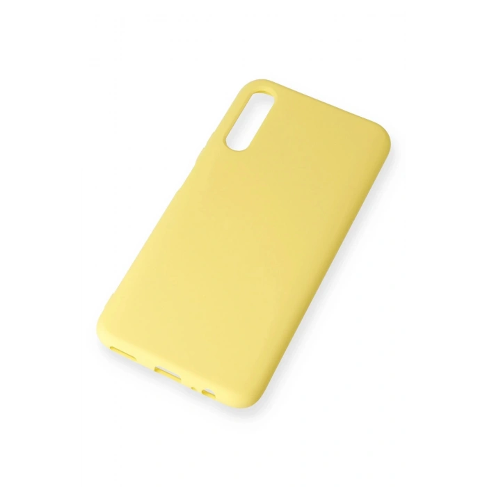 Newface Huawei P Smart Pro / Y9S Kılıf Nano içi Kadife Silikon - Sarı