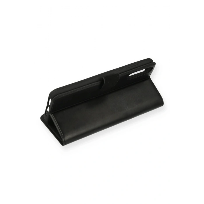 Newface Huawei P Smart S Kılıf Trend S Plus Kapaklı Kılıf - Siyah