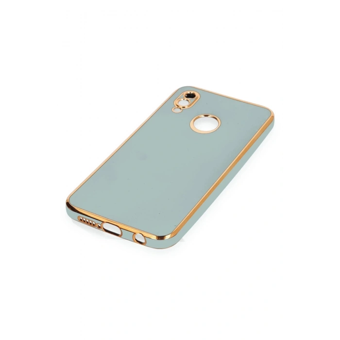 Newface Huawei P20 Lite Kılıf Volet Silikon - Açık Yeşil