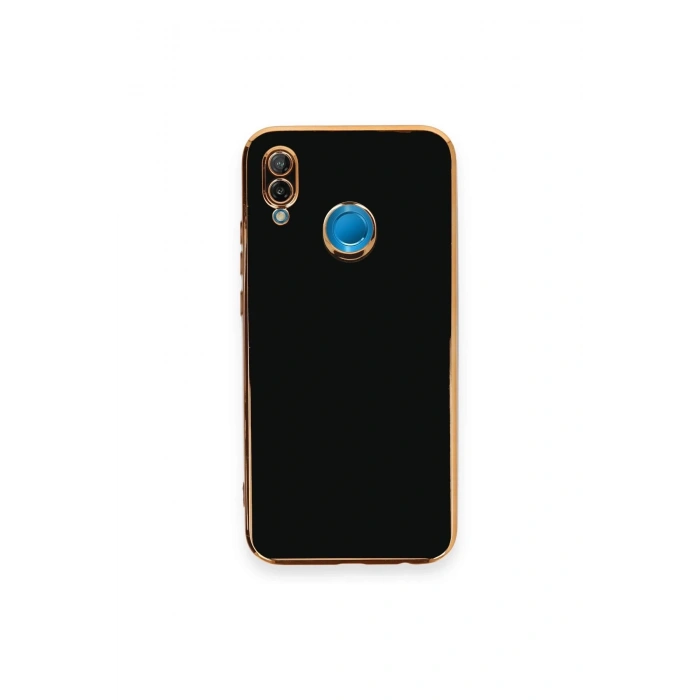 Newface Huawei P20 Lite Kılıf Volet Silikon - Siyah