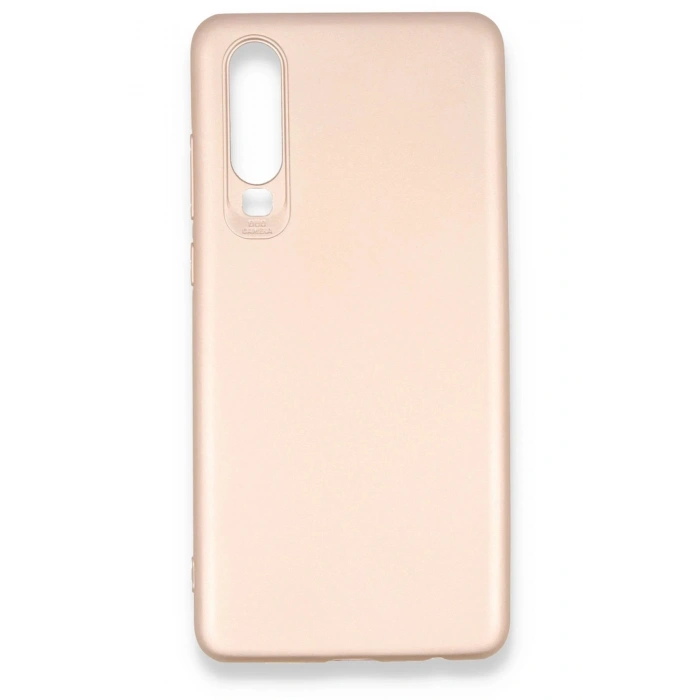 Newface Huawei P30 Kılıf First Silikon - Rose Gold
