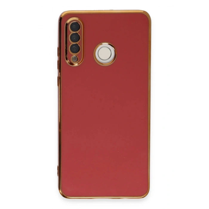 Newface Huawei P30 Lite Kılıf Volet Silikon - Kırmızı