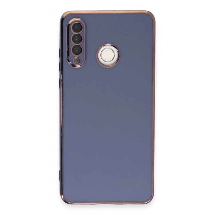 Newface Huawei P30 Lite Kılıf Volet Silikon - Mavi