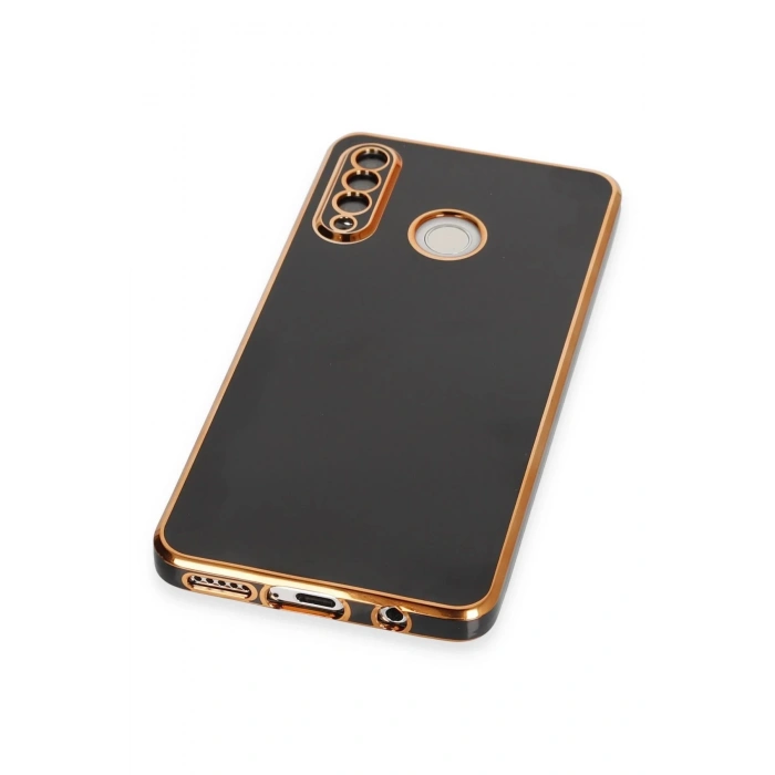 Newface Huawei P30 Lite Kılıf Volet Silikon - Siyah