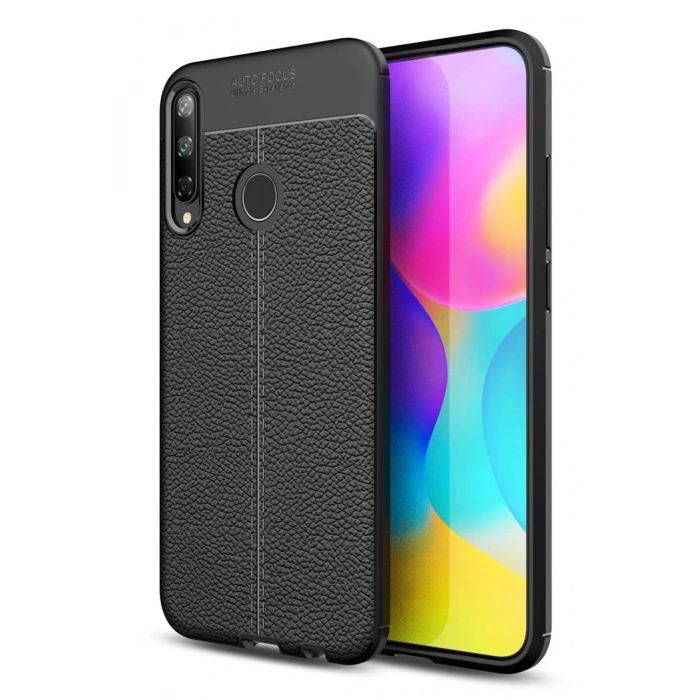 Newface Huawei P40 Lite E Kılıf Auto Focus Kapak - Siyah