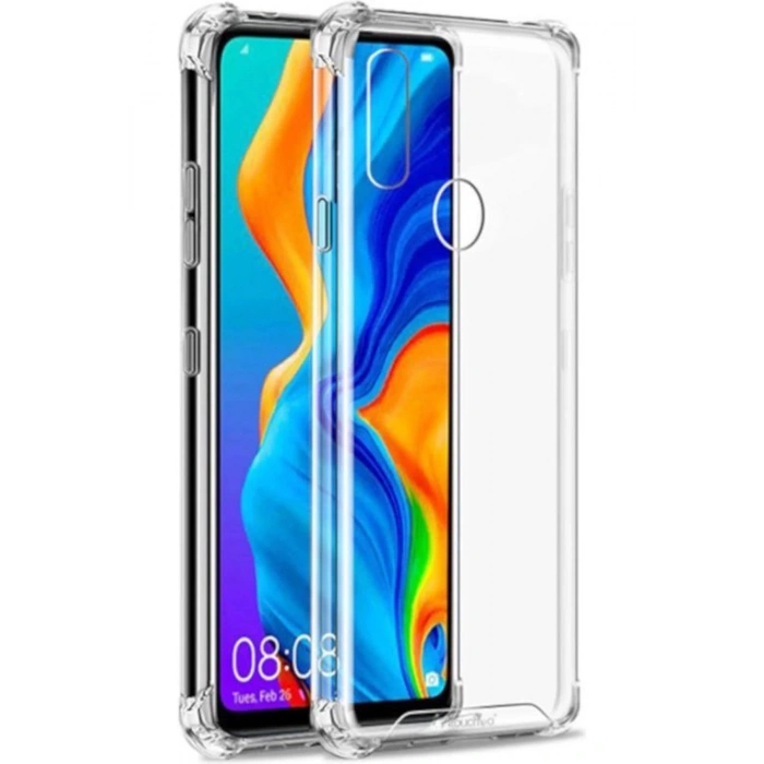 Newface Huawei P40 Lite E Kılıf Olex Tpu Silikon - Şeffaf
