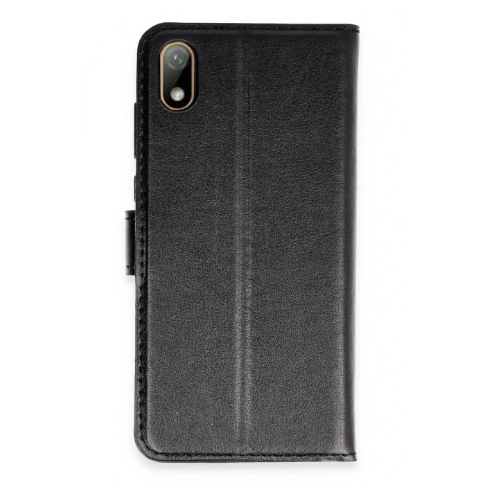 Newface Huawei Y5 2019 Kılıf Trend S Plus Kapaklı Kılıf - Siyah