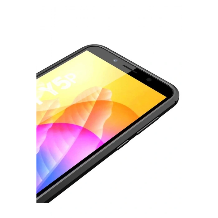 Newface Huawei Y5P Kılıf Auto Focus Kapak - Lacivert