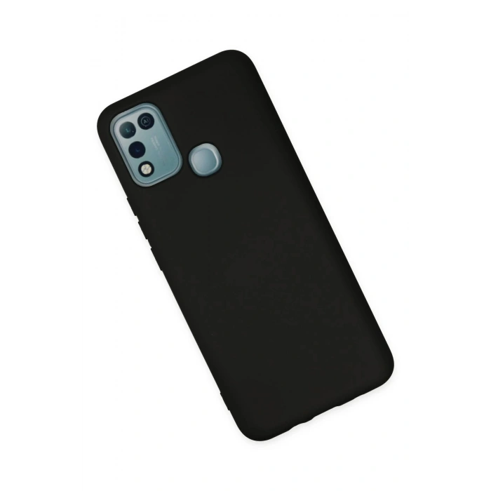 Newface İnfinix Hot 10 Play Kılıf Nano içi Kadife Silikon - Siyah