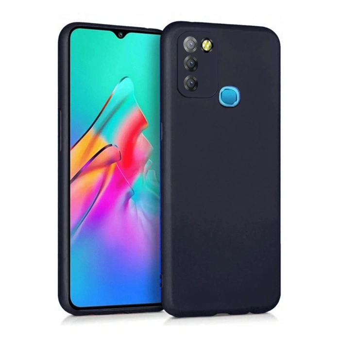 Newface İnfinix Smart 5 Kılıf First Silikon - Siyah