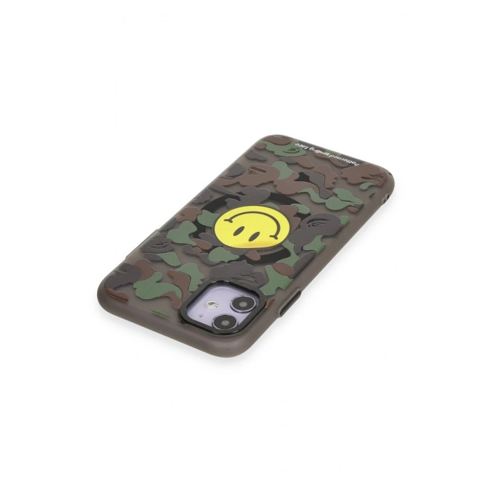 Newface iPhone 11 Kılıf Apollo Magneticsafe Desenli Kapak - Apollo Siyah - 4