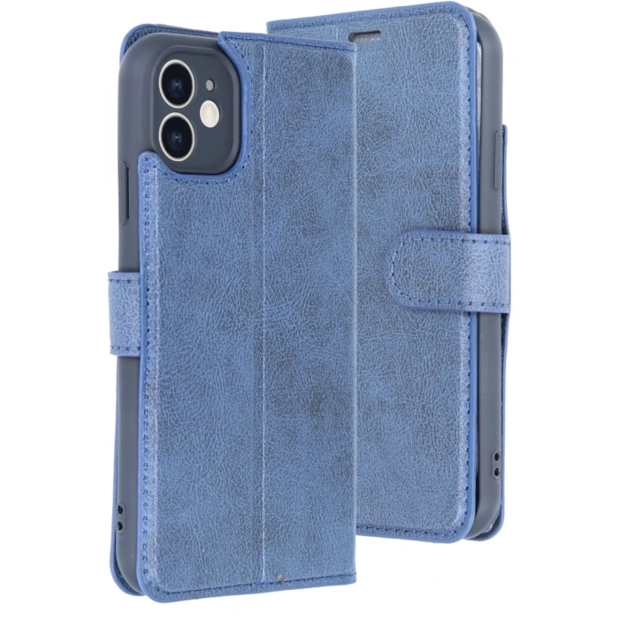 Newface iPhone 11 Kılıf Trend S Plus Kapaklı Kılıf - Lacivert