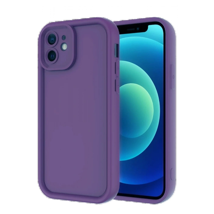 Newface iPhone 11 Kılıf Viera Silikon - Mor