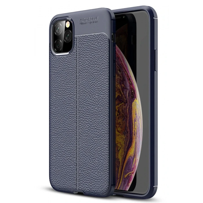 Newface iPhone 11 Pro Kılıf Auto Focus Kapak - Lacivert