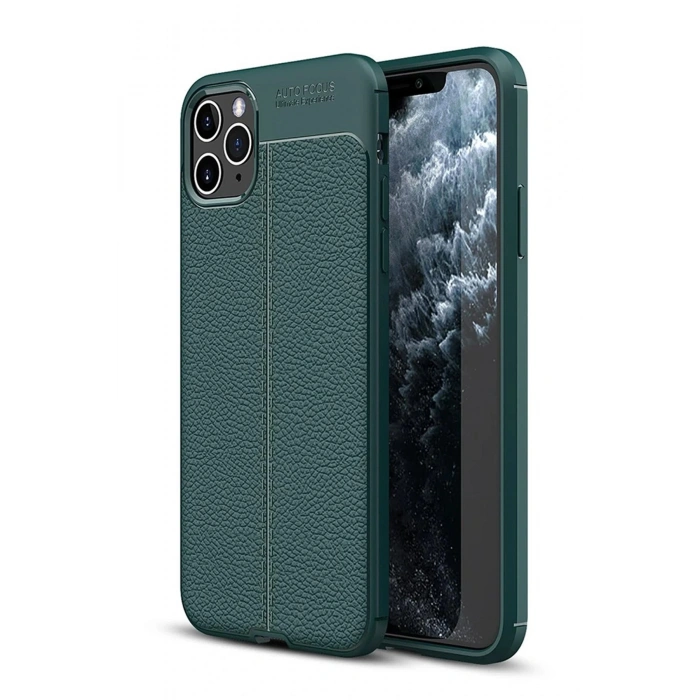 Newface iPhone 11 Pro Kılıf Auto Focus Kapak - Yeşil