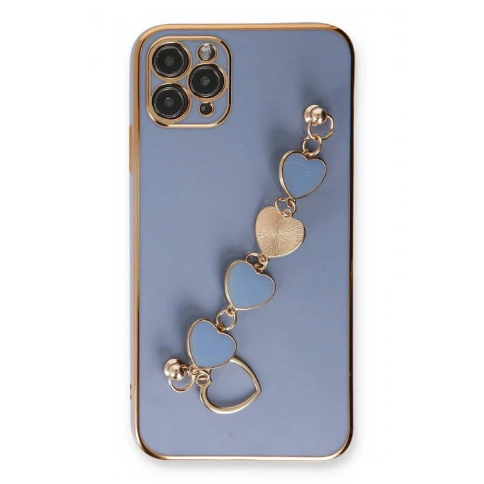 Newface iPhone 11 Pro Kılıf Esila Silikon - Gri