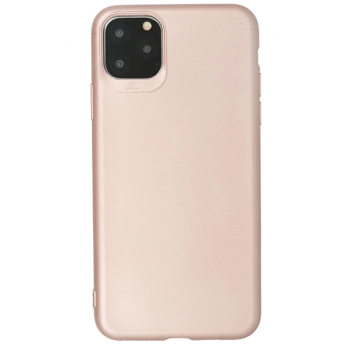 Newface iPhone 11 Pro Kılıf First Silikon - Rose Gold