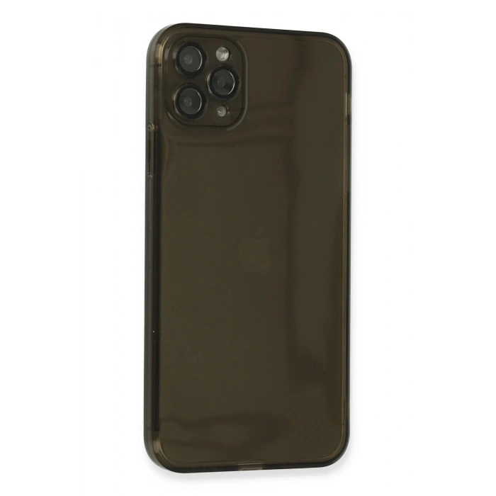 Newface iPhone 11 Pro Kılıf Fly Lens Silikon - Siyah