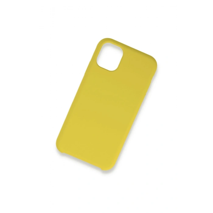 Newface iPhone 11 Pro Kılıf Lansman Legant Silikon - Sarı