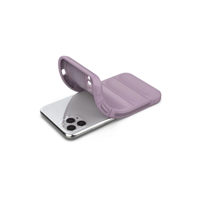 Newface iPhone 11 Pro Kılıf Optimum Silikon - Mor