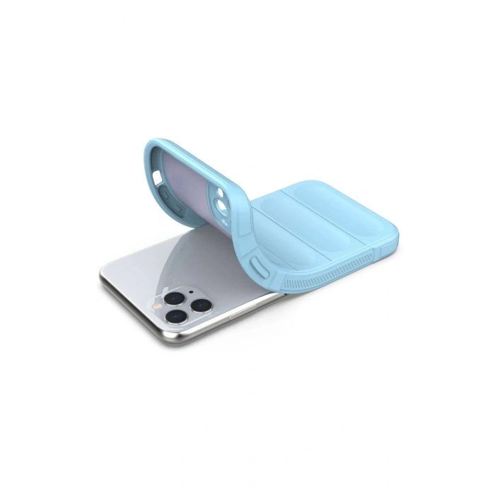 Newface iPhone 11 Pro Kılıf Optimum Silikon - Sky Blue
