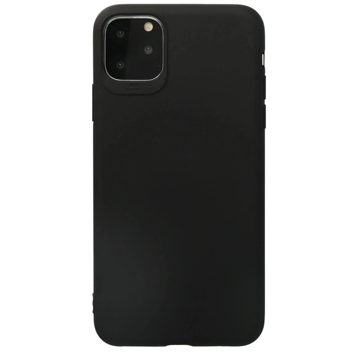 Newface iPhone 11 Pro Max Kılıf First Silikon - Siyah