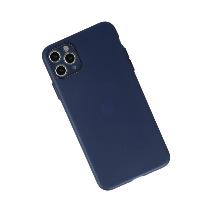 Newface iPhone 11 Pro Max Kılıf Puma Silikon - Mavi