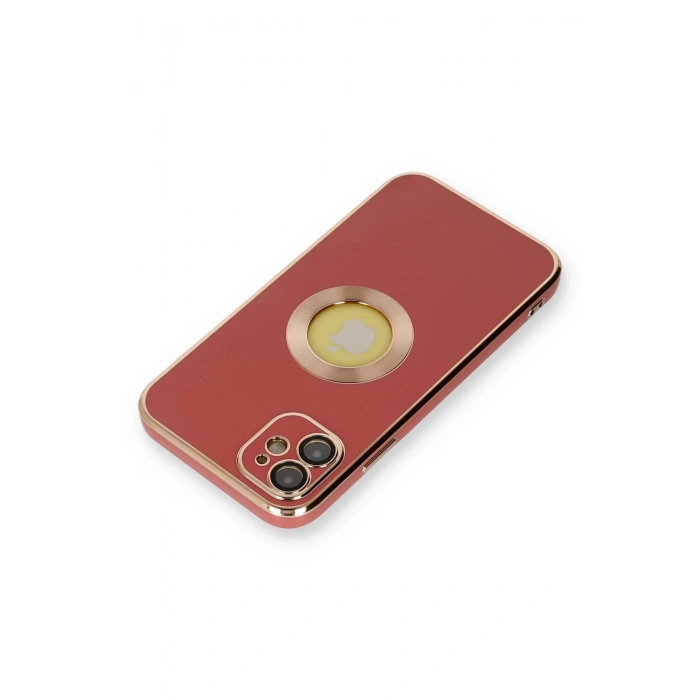 Newface iPhone 12 Kılıf Store Silikon - Kırmızı