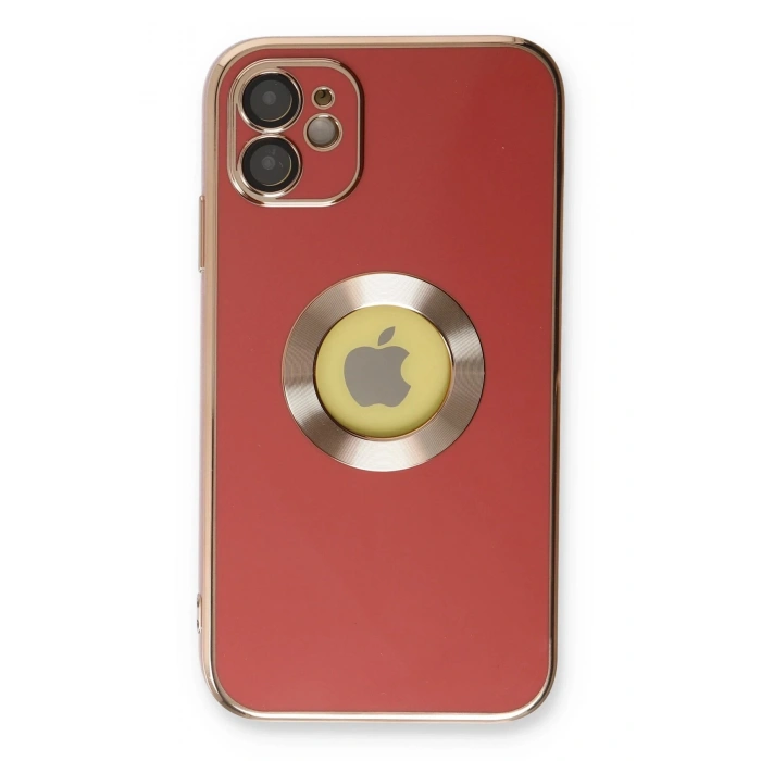 Newface iPhone 12 Kılıf Store Silikon - Kırmızı