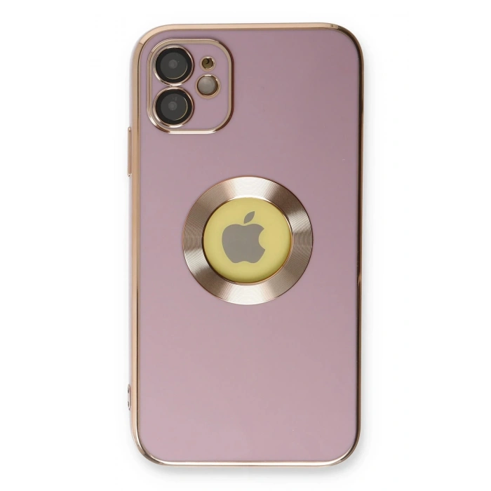 Newface iPhone 12 Kılıf Store Silikon - Mor