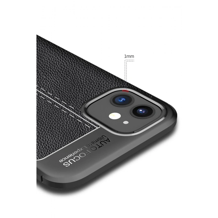 Newface iPhone 12 Mini Kılıf Auto Focus Kapak - Siyah