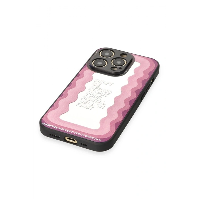 Newface iPhone 12 Pro Kılıf Mirror Desenli Kapak - Mirror - 11