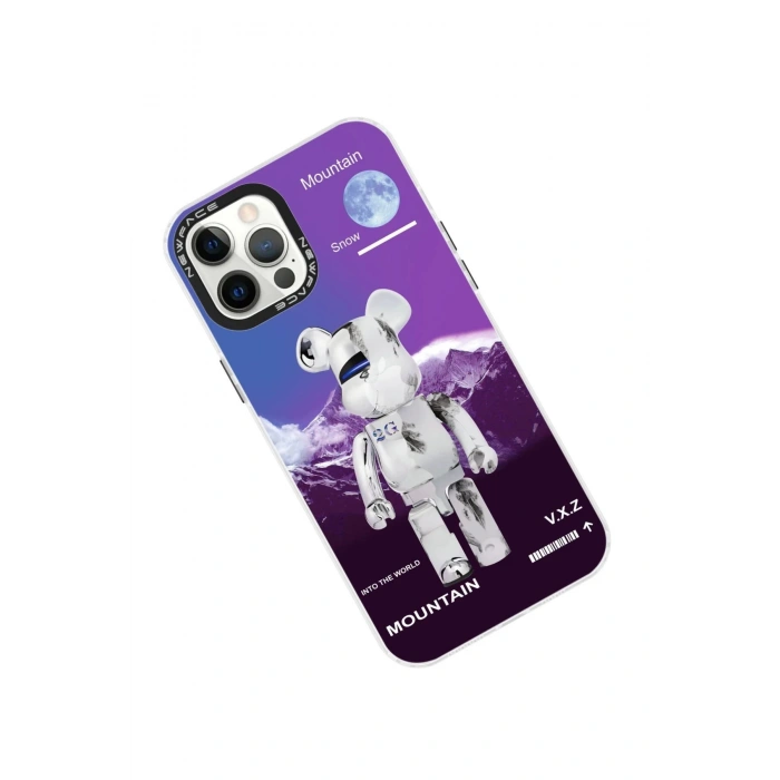 Newface iPhone 12 Pro Max Kılıf Estoril Desenli Kapak - Estoril - 8