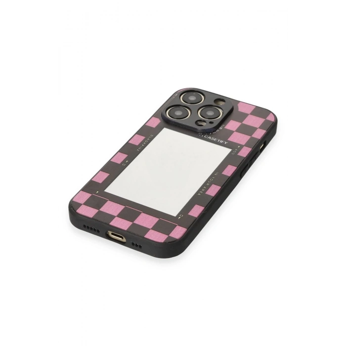 Newface iPhone 12 Pro Max Kılıf Mirror Desenli Kapak - Mirror - 8