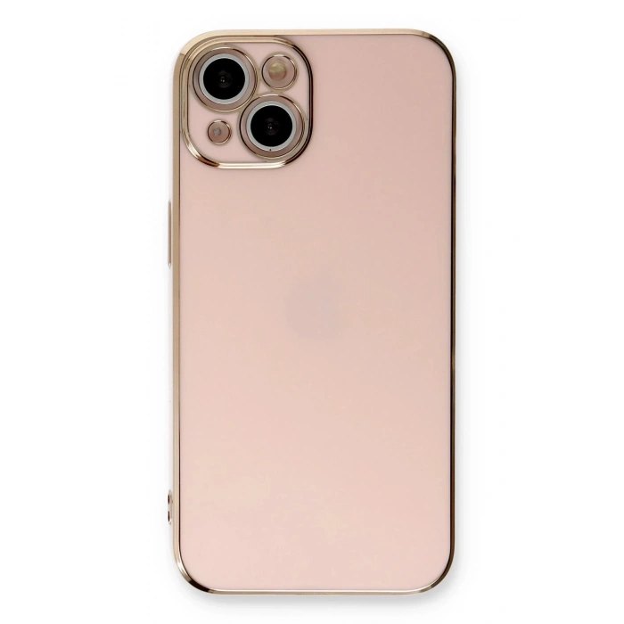 Newface iPhone 13 Kılıf Volet Silikon - Pembe