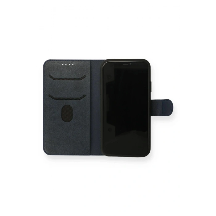 Newface iPhone 13 Mini Kılıf Trend S Plus Kapaklı Kılıf - Lacivert