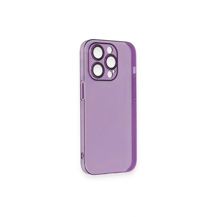 Newface iPhone 13 Pro Kılıf Armada Lensli Kapak - Derin Mor