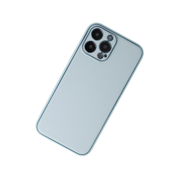 Newface iPhone 13 Pro Kılıf Coco Deri Silikon Kapak uaz