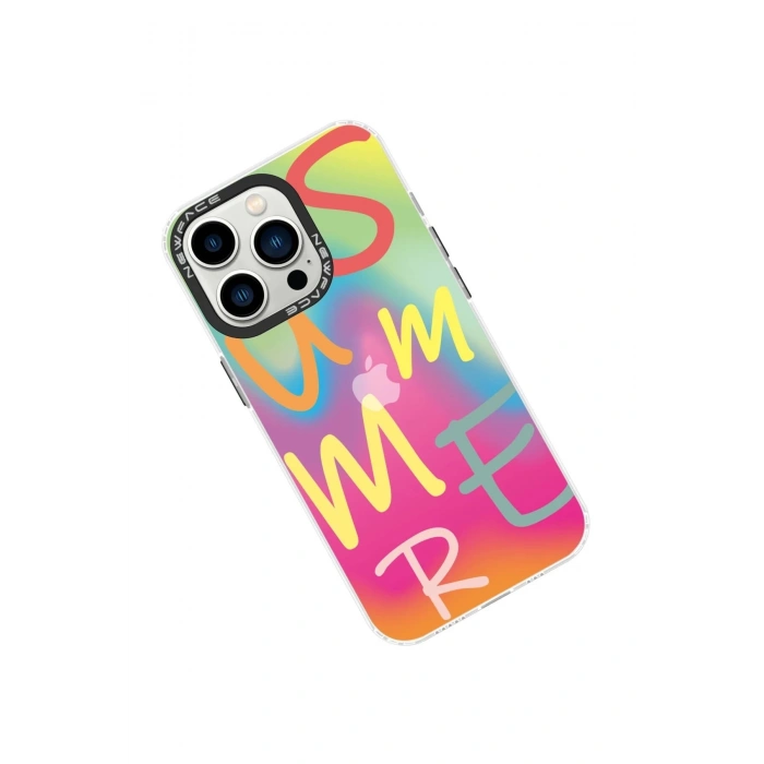 Newface iPhone 13 Pro Kılıf Estoril Desenli Kapak - Estoril - 3