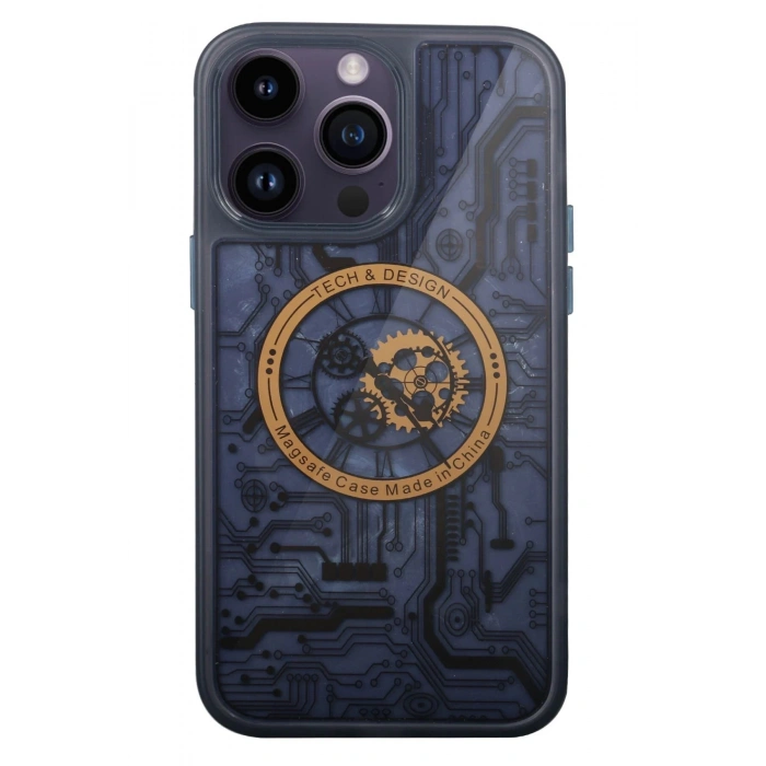 Newface iPhone 13 Pro Kılıf Magic Magneticsafe Silikon - Siyah