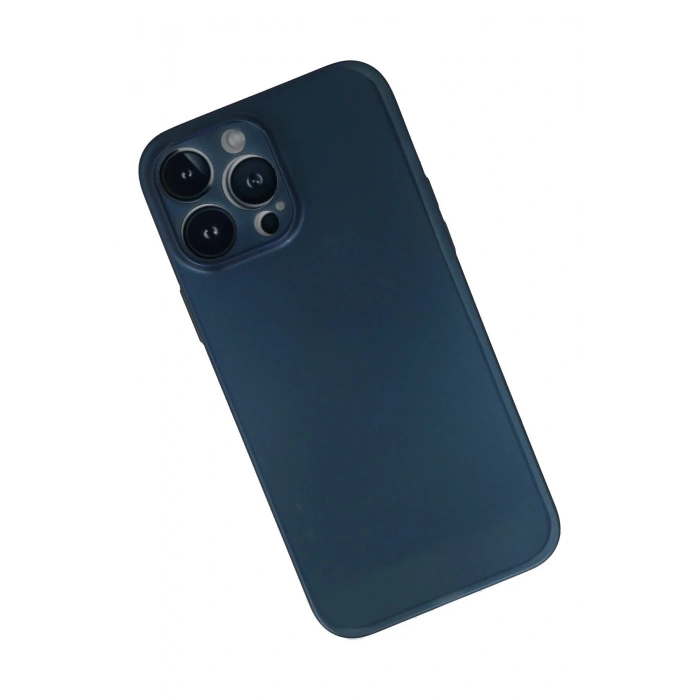 Newface iPhone 13 Pro Kılıf PP Ultra İnce Kapak - Mavi