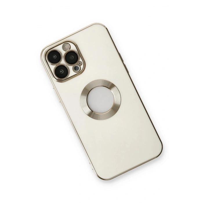 Newface iPhone 13 Pro Kılıf Store Silikon - Beyaz