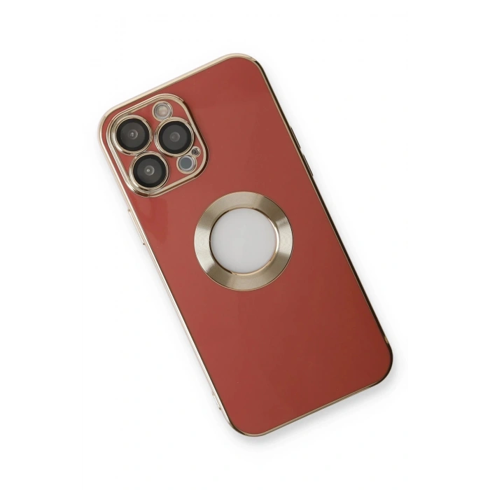 Newface iPhone 13 Pro Max Kılıf Store Silikon - Kırmızı