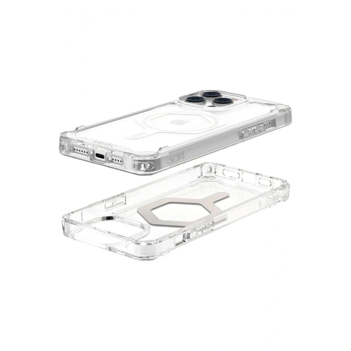 Newface iPhone 13 Pro Max Kılıf Uag Plyo Magneticsafe Silikon - Şeffaf