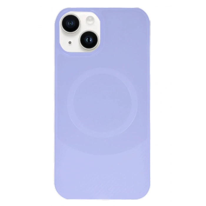 Newface iPhone 14 Kılıf Maya Karbon Kapak - Lila