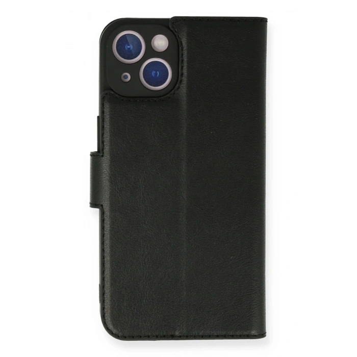 Newface iPhone 14 Kılıf Trend S Plus Kapaklı Kılıf - Siyah