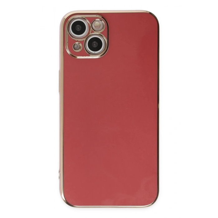 Newface iPhone 14 Kılıf Volet Silikon - Kırmızı