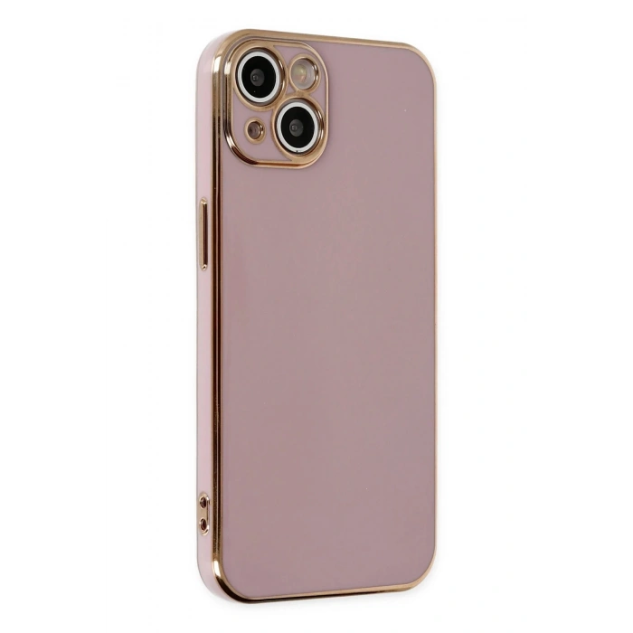 Newface iPhone 14 Kılıf Volet Silikon - Mor