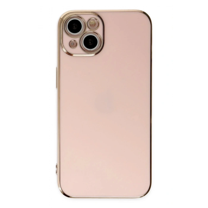 Newface iPhone 14 Kılıf Volet Silikon - Pembe